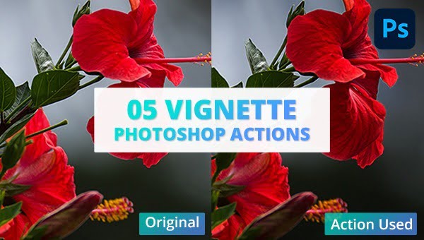 Vignette Photoshop Actions