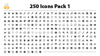 Vector Icons Pack 3