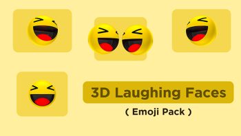 Laugh 3D Emoji