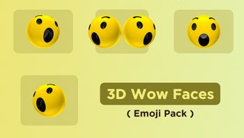 Shock 3D Emoji