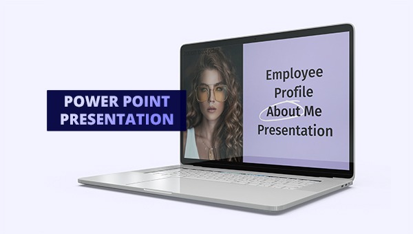 About Me Design PowerPoint Template