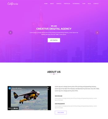 Agency 1 Website & Landing Page Template
