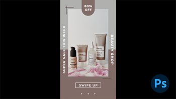 Beauty Product Photoshop Story