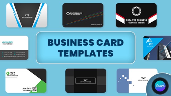 Business Card Canva Template