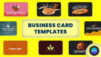 Business Cards Canva Templates
