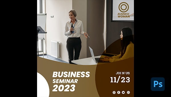 Business Seminar Template