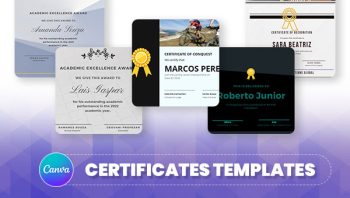 Certificate Canva Templates