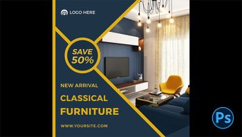 Classical Furniture Arrival Template