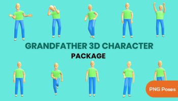 GrandFather  3D  Character Animation Package
