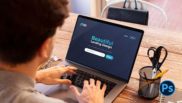 Laptop Mock Up 3