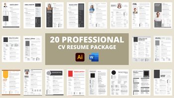 Professional Resume Pack 1