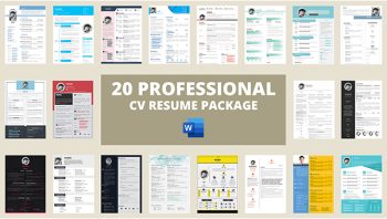 Professional Resume Pack 4
