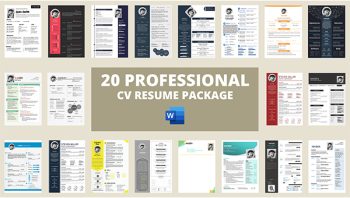 Professional Resume Pack 5