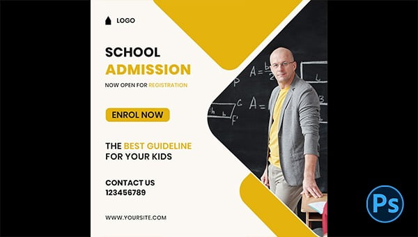 School Admission Template