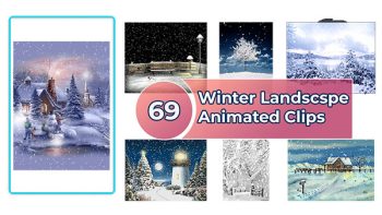 Winter_Landscap_Animated_Clips_Art