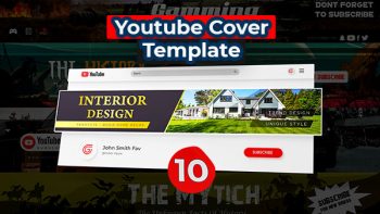 Youtube Covers Pack 1