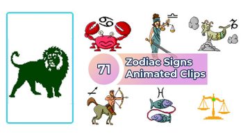 Zodiac Animated clips Art