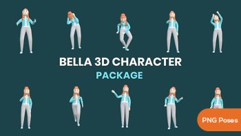 Bella  3D  Character Animation Package