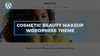 Cosmetic Beauty Makeup WordPress Theme