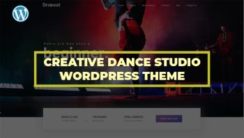 Creative Dance Studio WordPress Theme