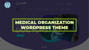 Medical Organization WordPress Theme