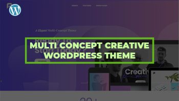Multi Concept Creative WordPress Theme