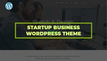 Startup Business WordPress Theme