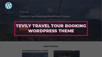 Tours and Travels WordPress Theme